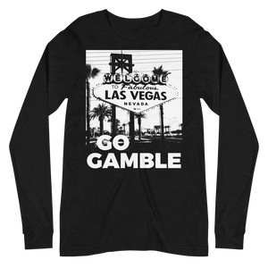 B&W Ink Las Vegas Sign Long Sleeve T-Shirt