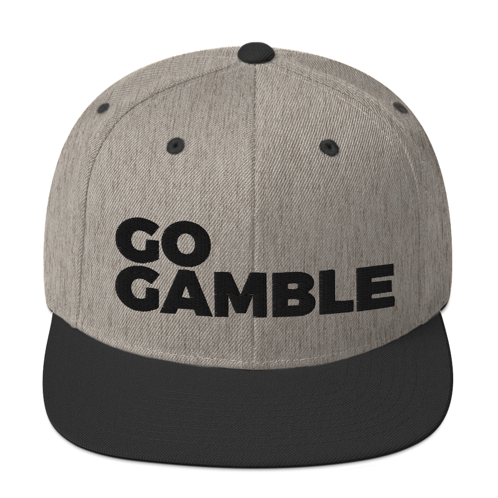 Go Gamble Wool Blend Snapback