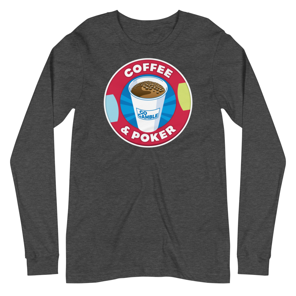 Coffee+Poker Long Sleeve T-Shirt